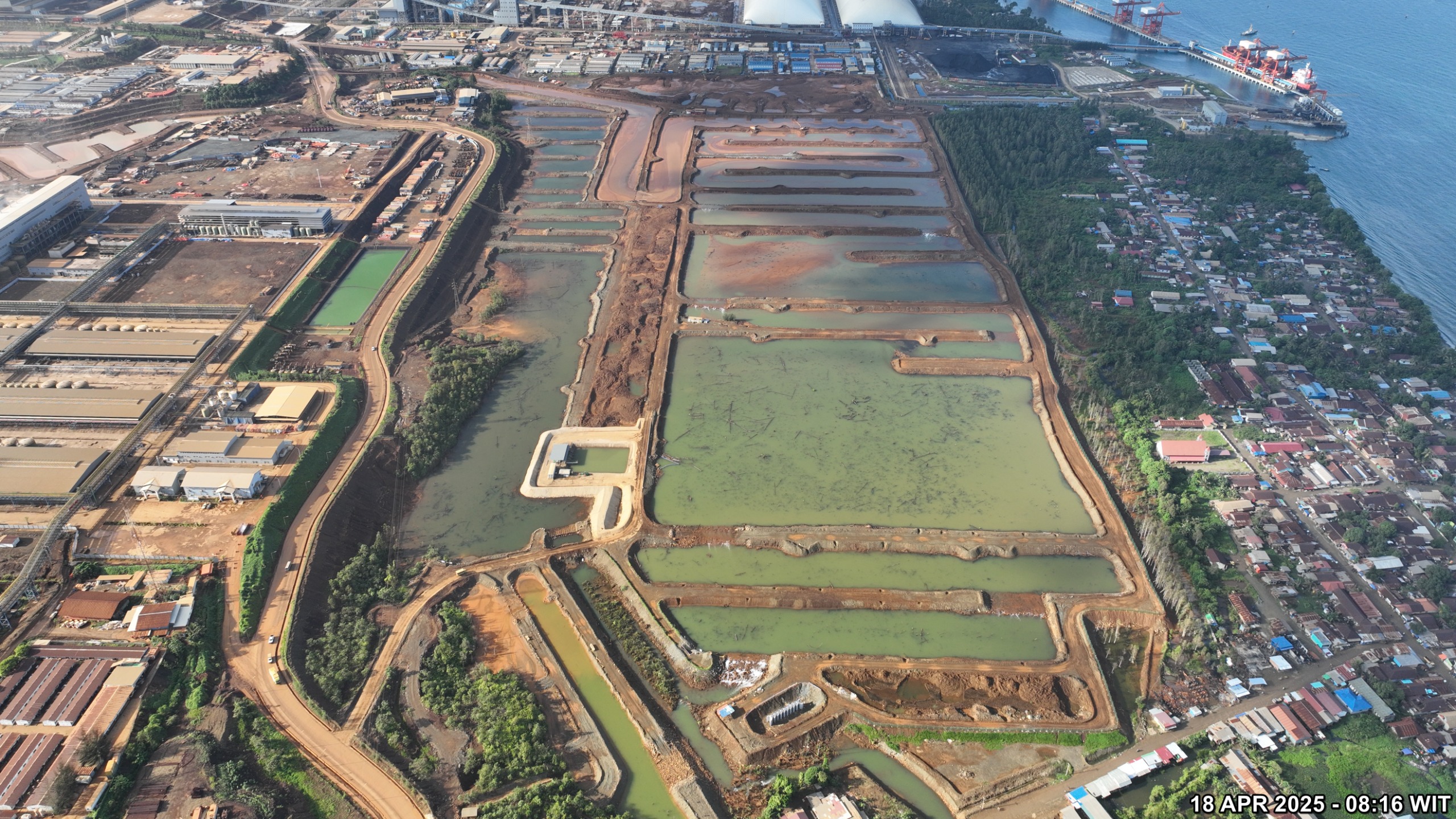 Aerial Sedimentation Pool